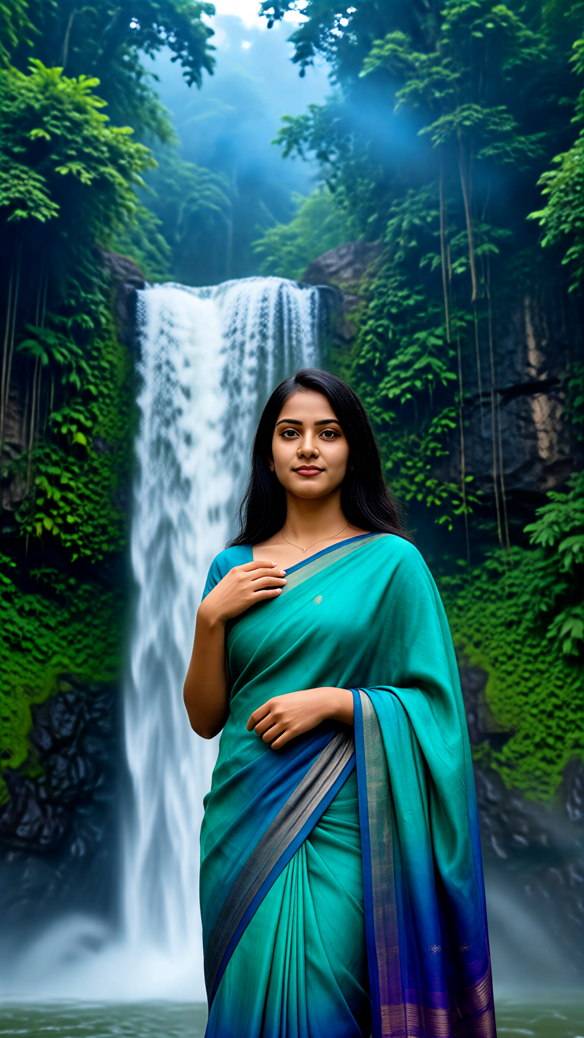 Peacock Saree Mist image