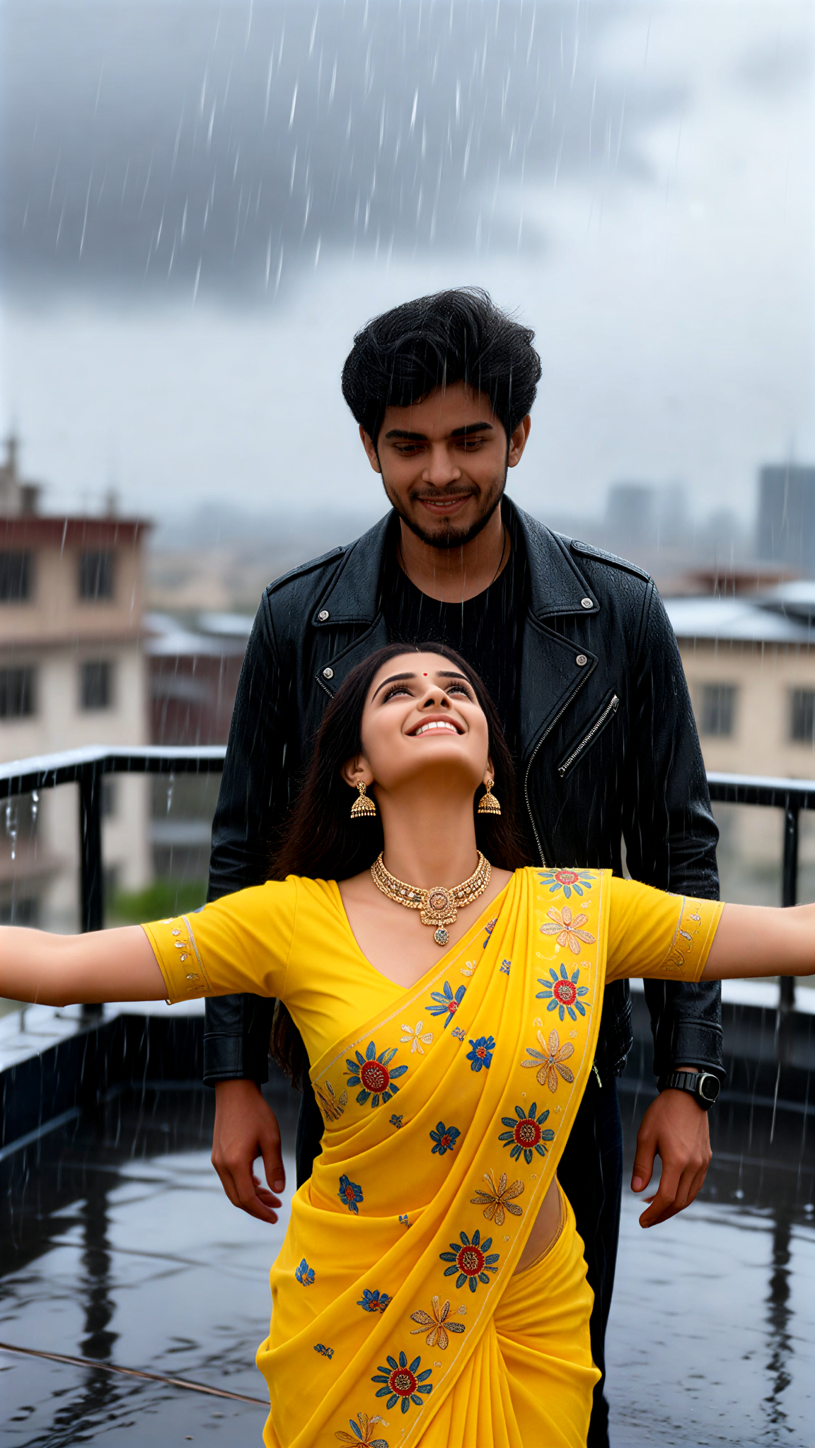 Rain Open Arms image