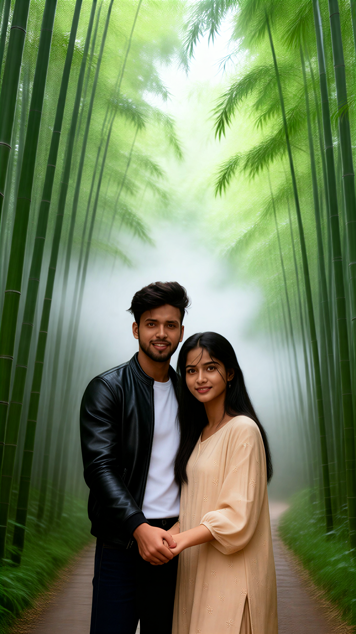 Bamboo Fog Couple image