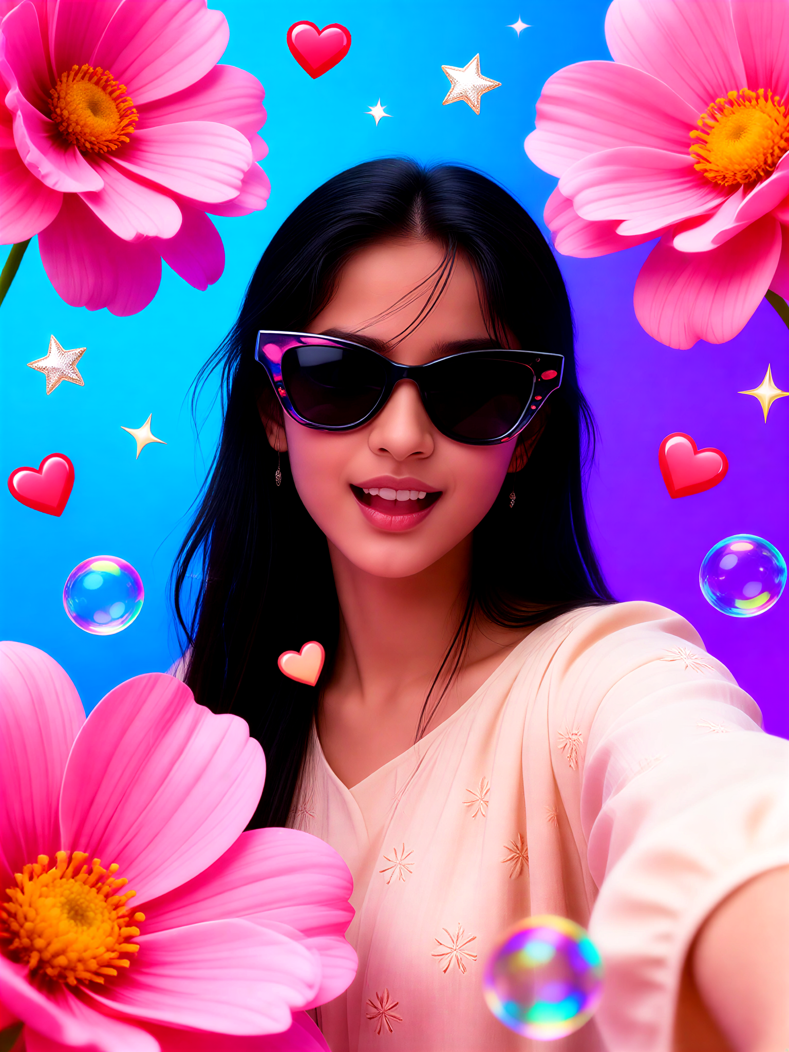 Glitter Selfie Diva image