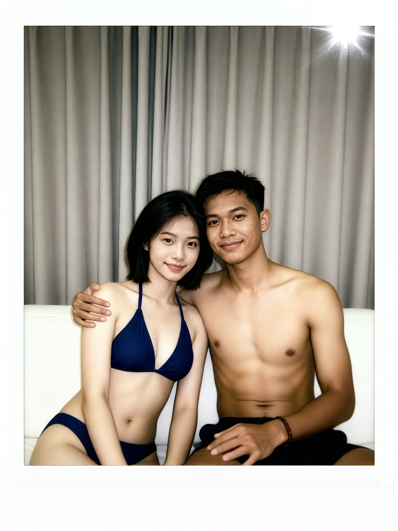 Indonesian Couple Polaroid 15 image