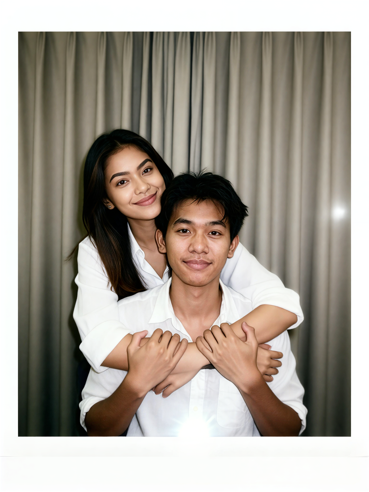 Indonesian Couple Polaroid 17 image