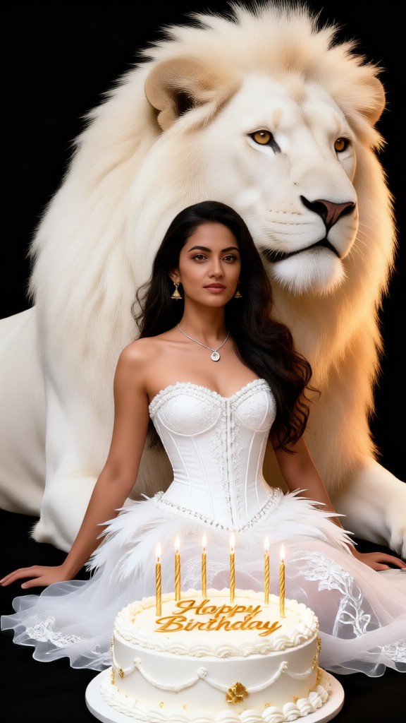 Video-The Birthday Girl and the Lion image