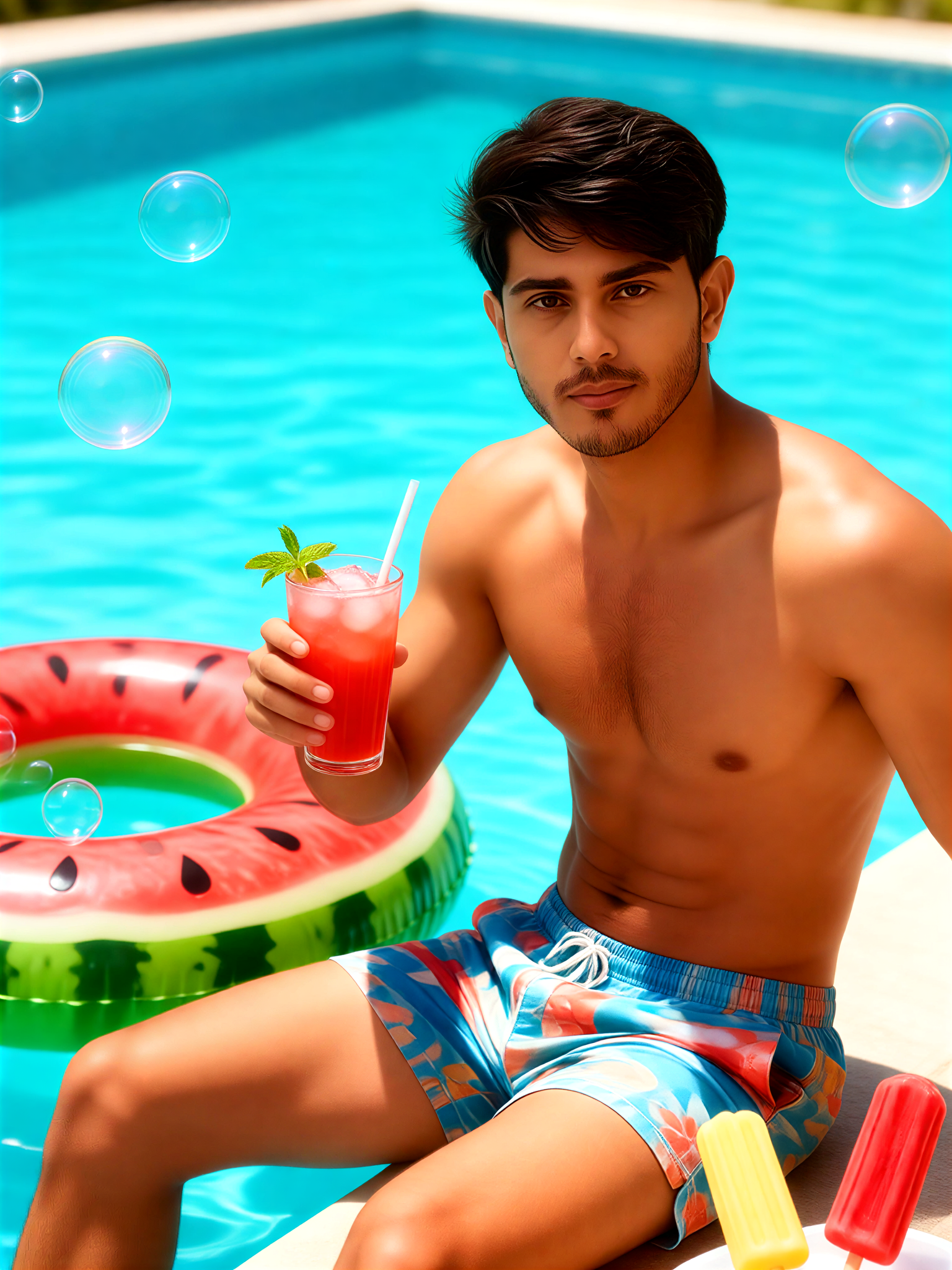 Schwimmbad Shorts Saft image