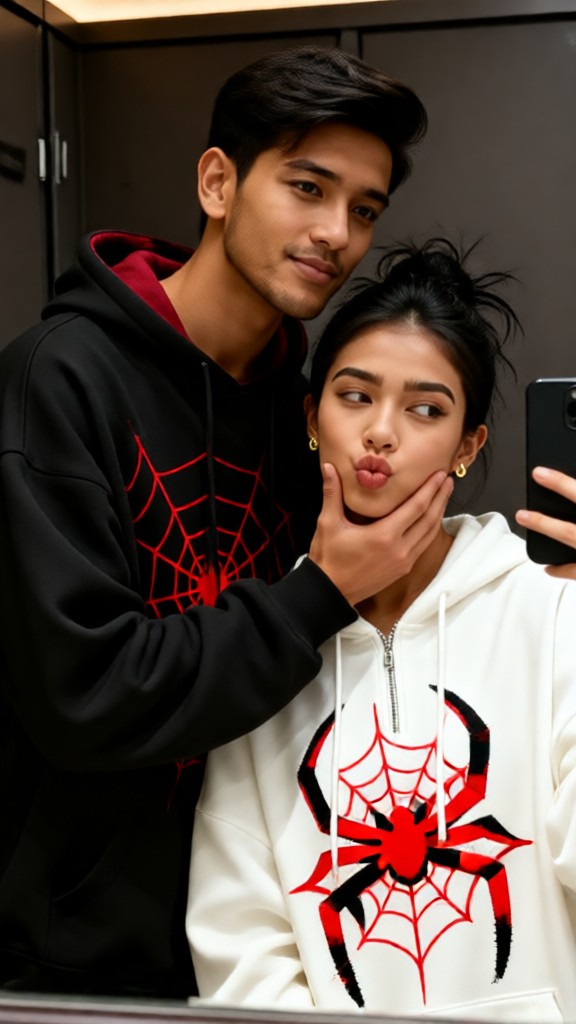 The Cutest Spider-Man Couple Selfie-I image