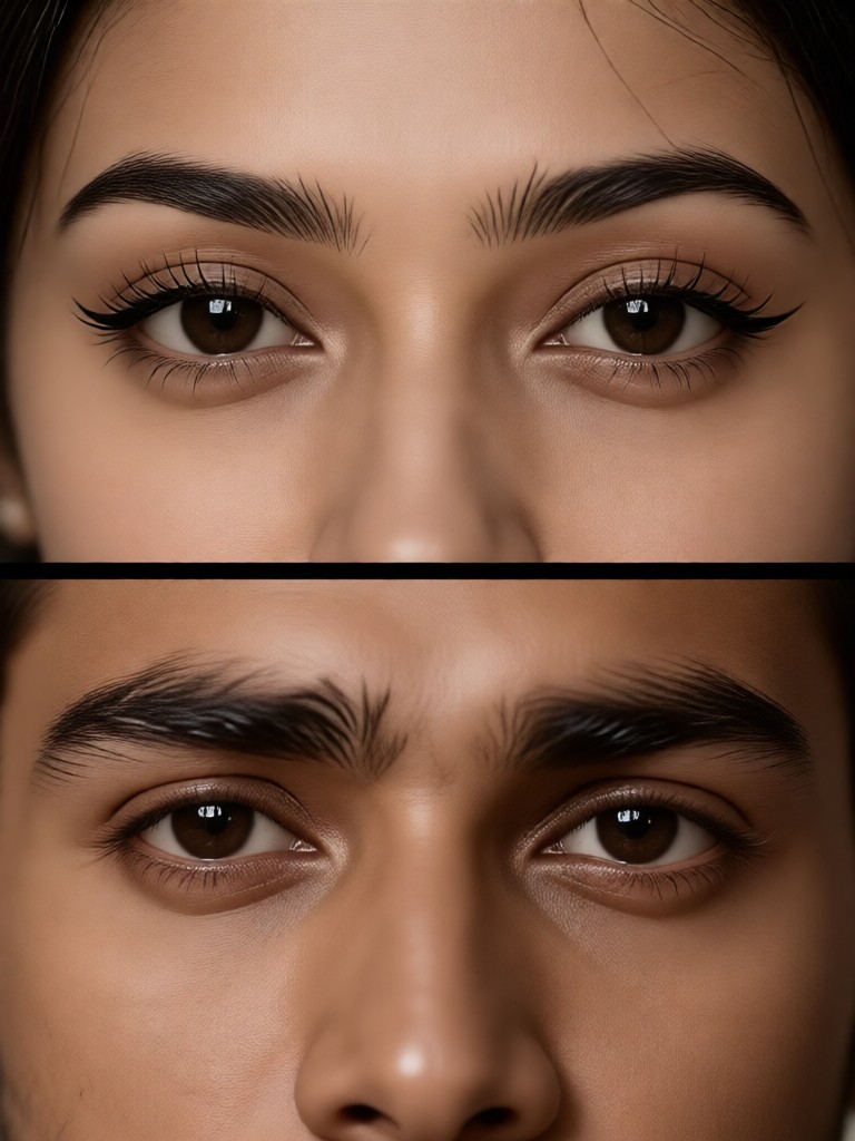 Couple's eyes image