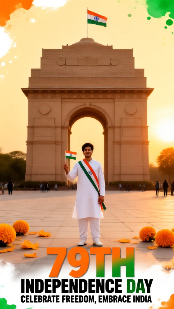 The male version of the *Independence Day* poster image