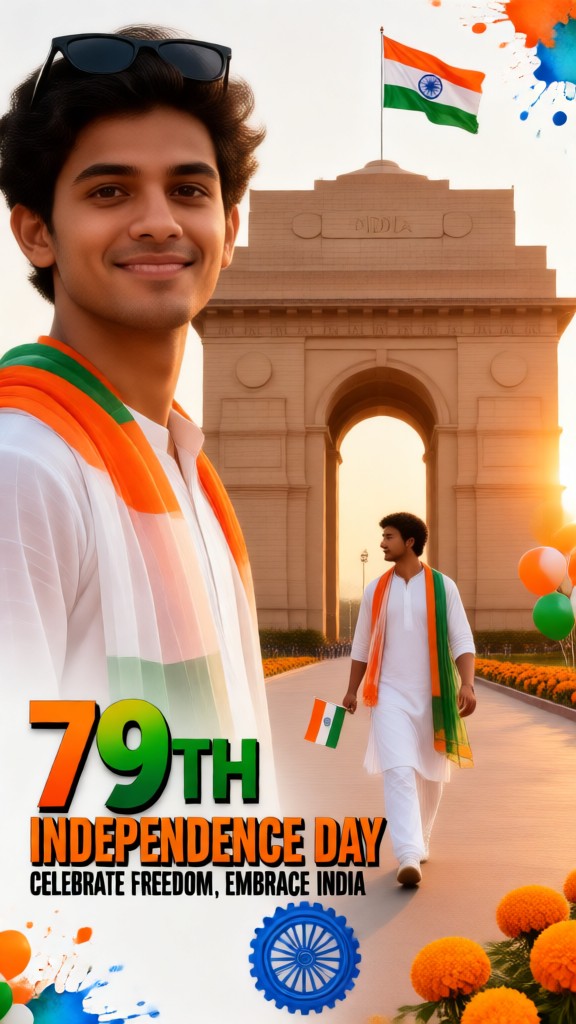 The male version of the *Independence Day* poster image