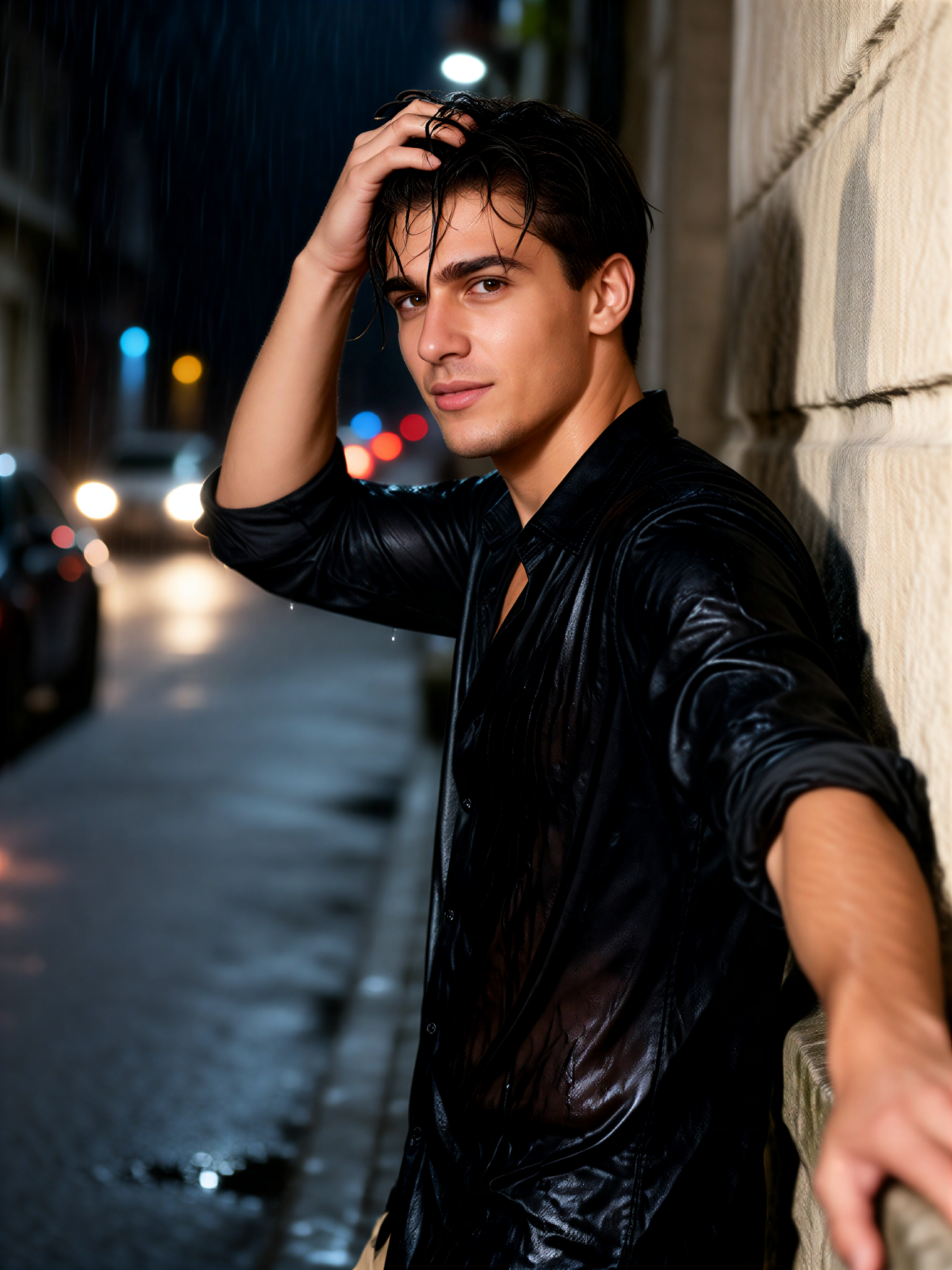 Rain Black Shirt image