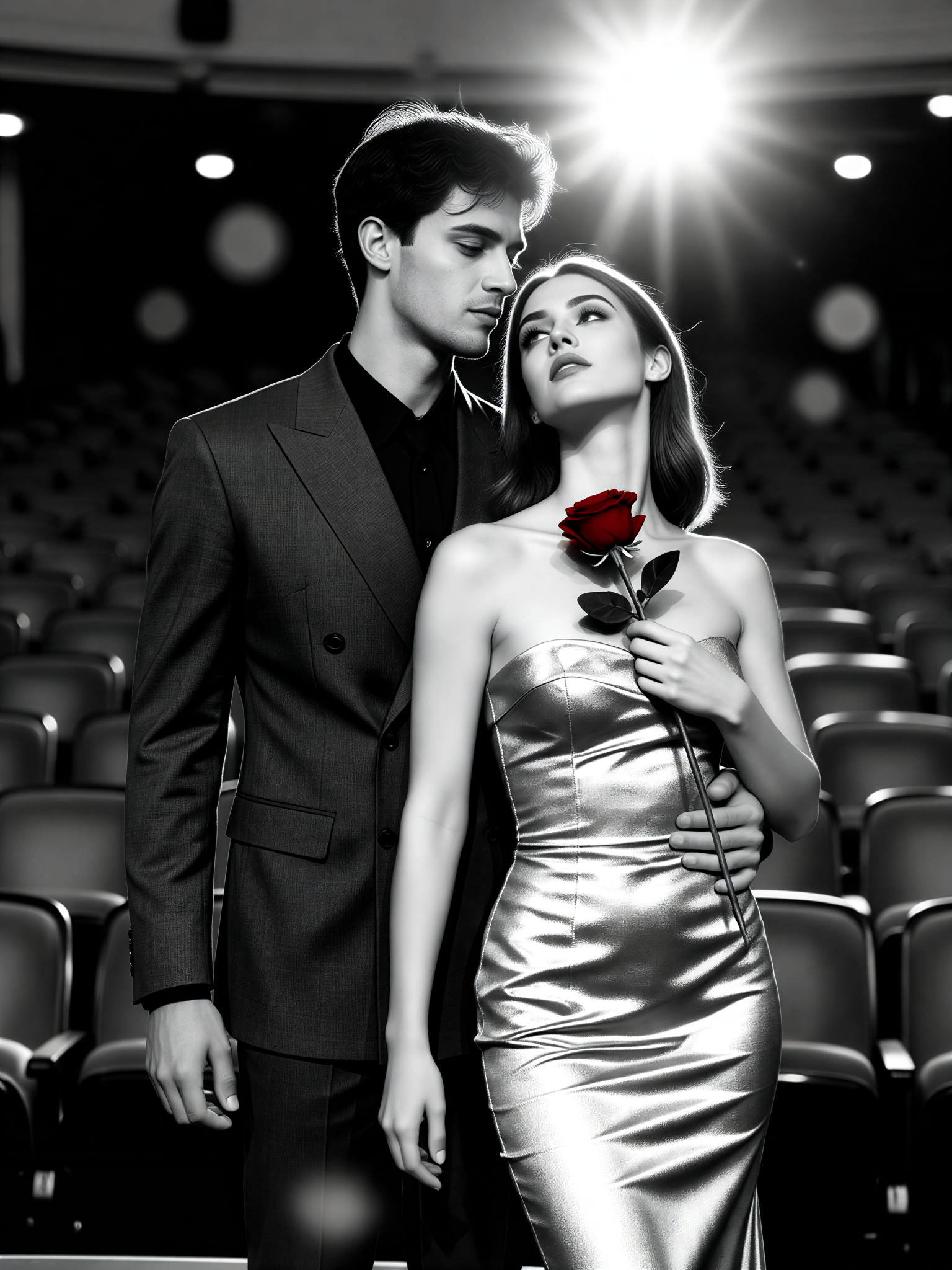 Rose Empty Theater Rain Rose 57 image
