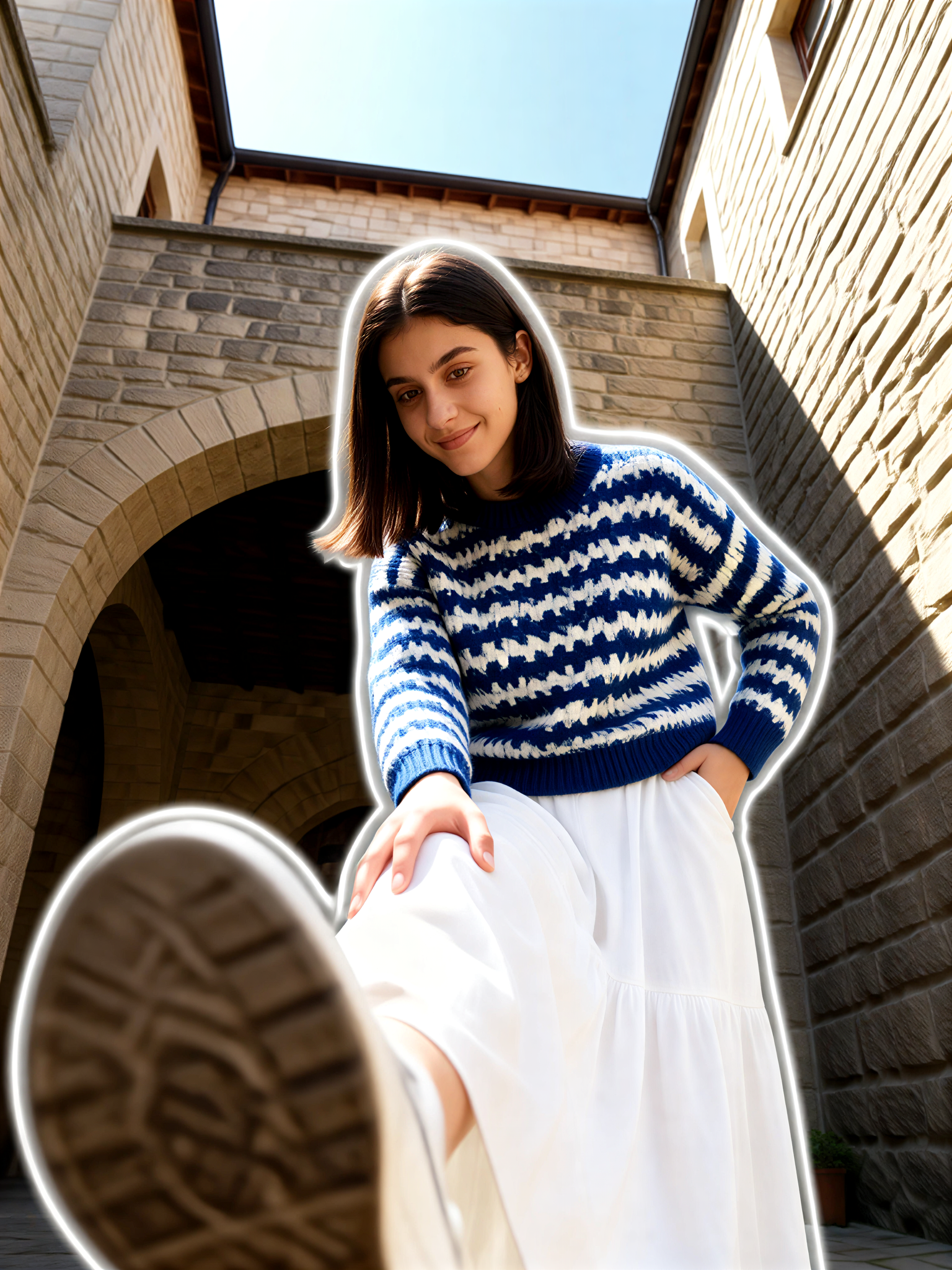Stone Courtyard Near Shoe 59 image