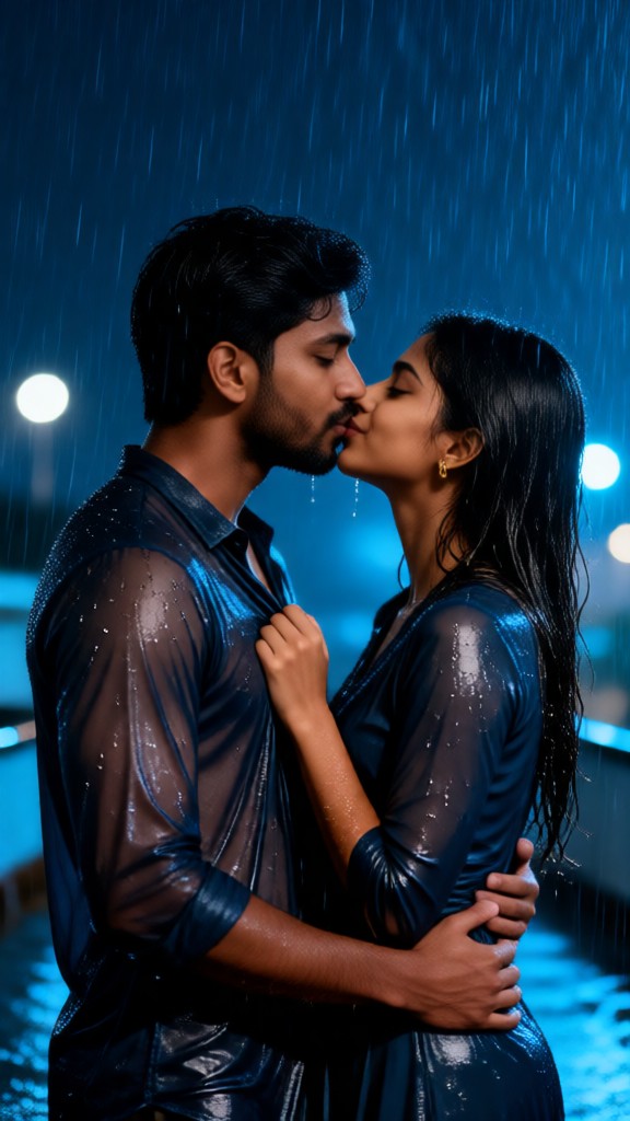 Video-Kiss In The Heavy Rain image