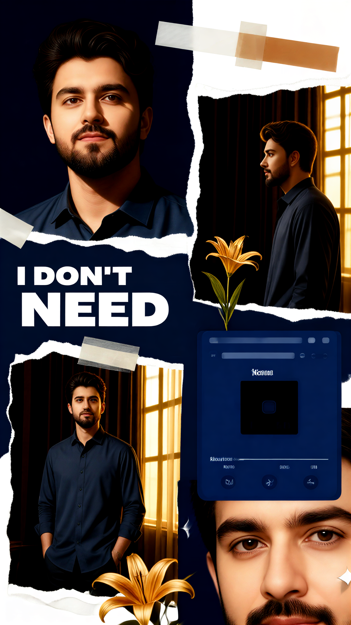 Lyrics photo (male) image