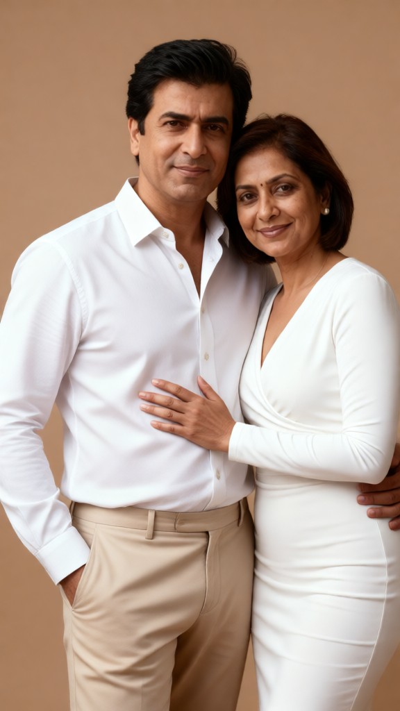 A Collection of Couple Photo Shoots in a Studio：2 image