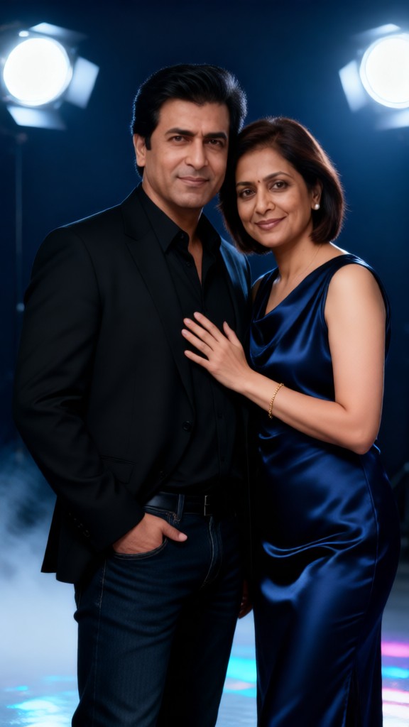 A Collection of Couple Photo Shoots in a Studio：4 image