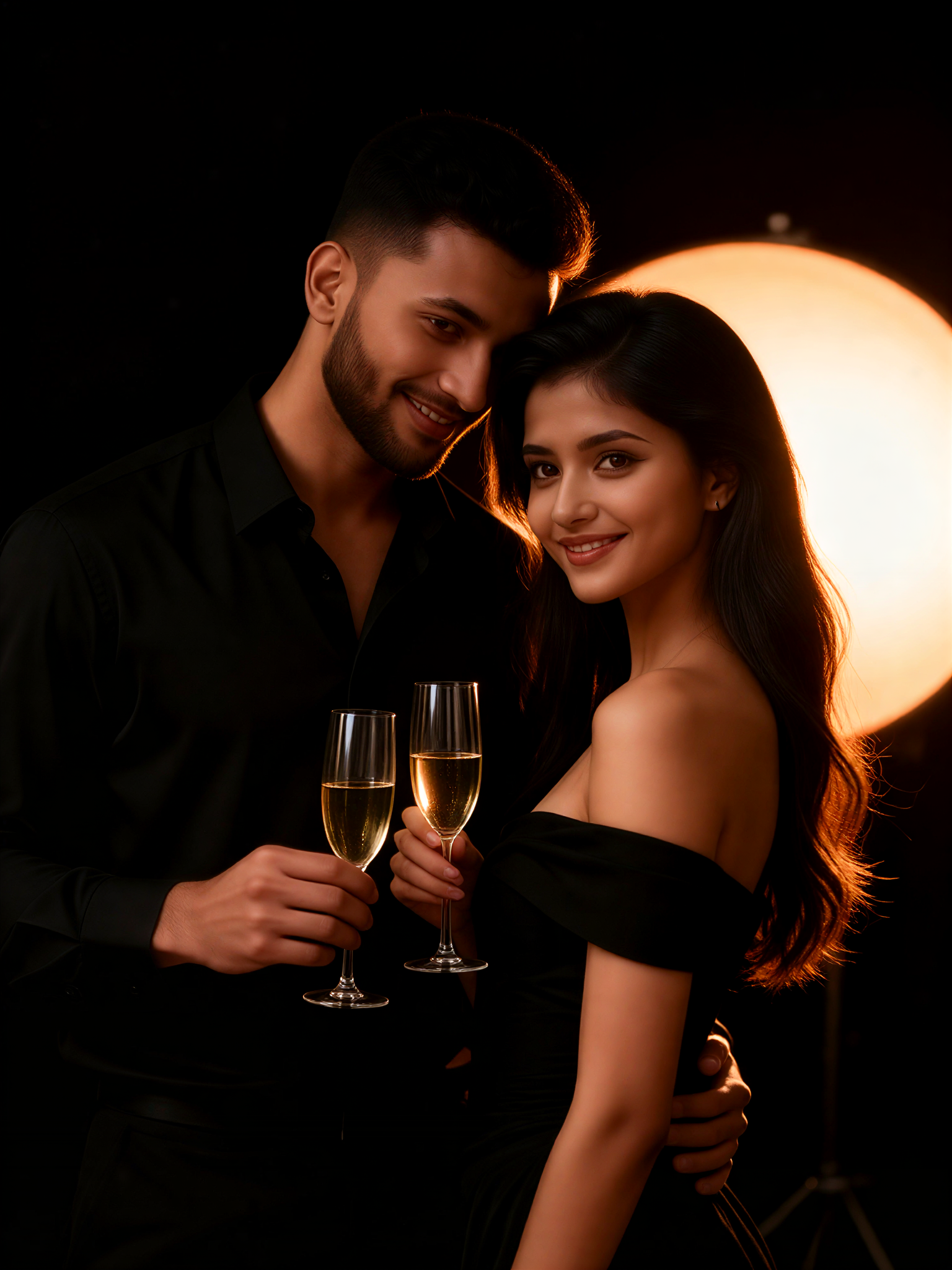 Champagne Toast Glow image