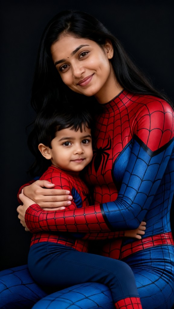 The Spider-Man Family Photo image
