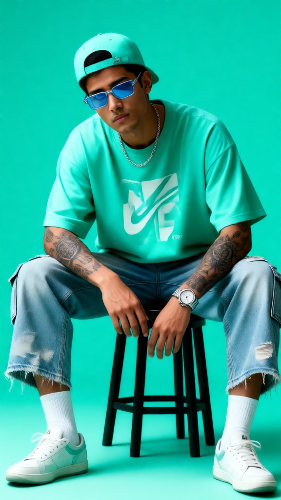 Mint green Nike outfit ideas image