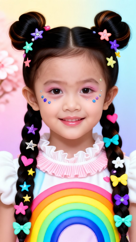 Cute Pink Baby Girl-I-03 image