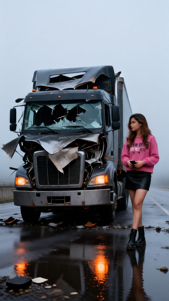 Car crash! image