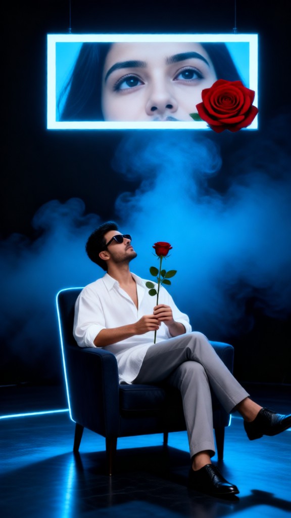 Blue Smoke Poster image