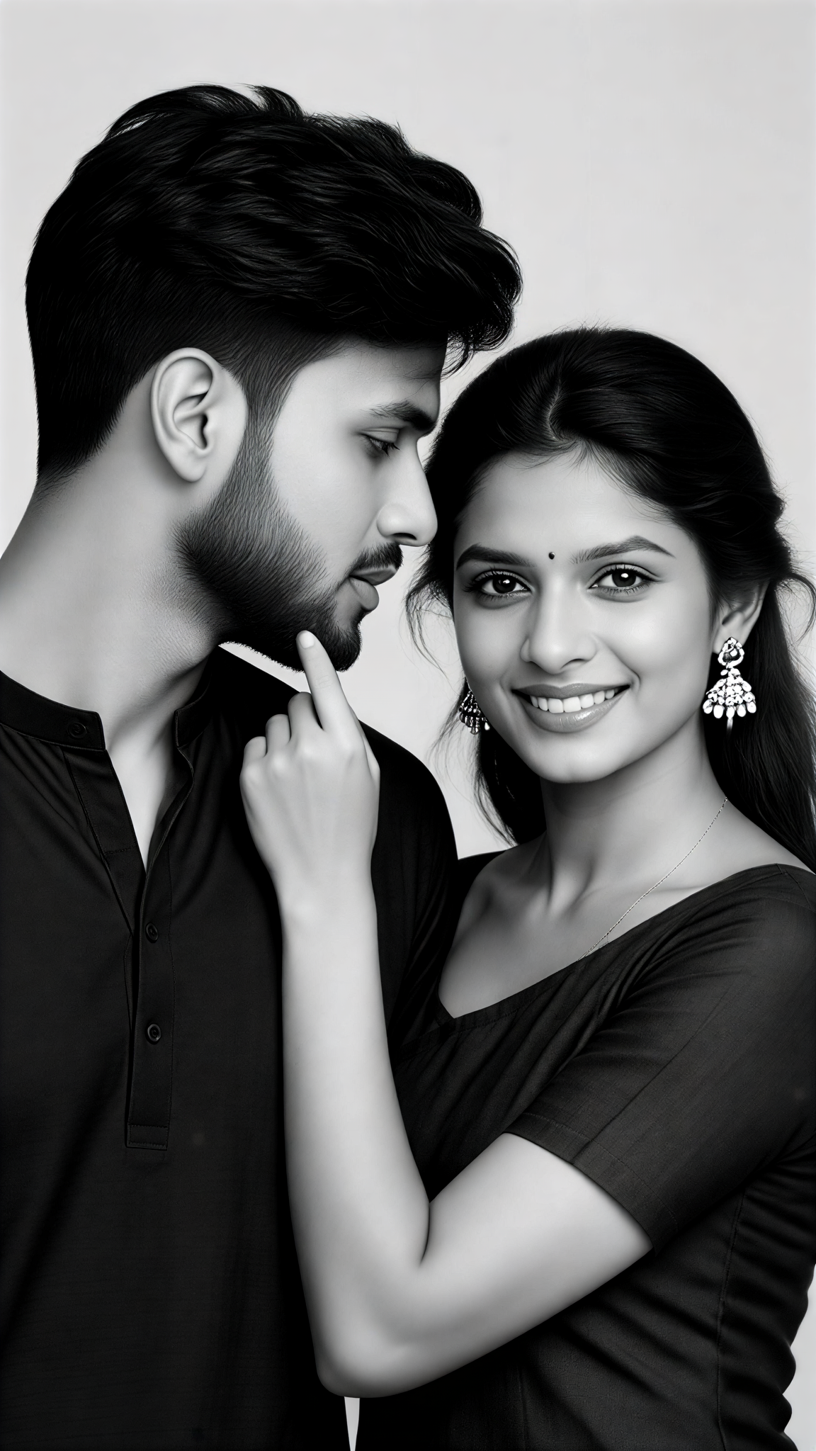 black and white photos -couple-8 image