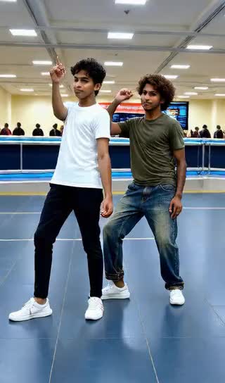 Lifting pants dance image