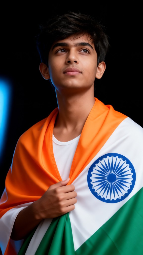 Solo Independence Day Commemorative Photo image