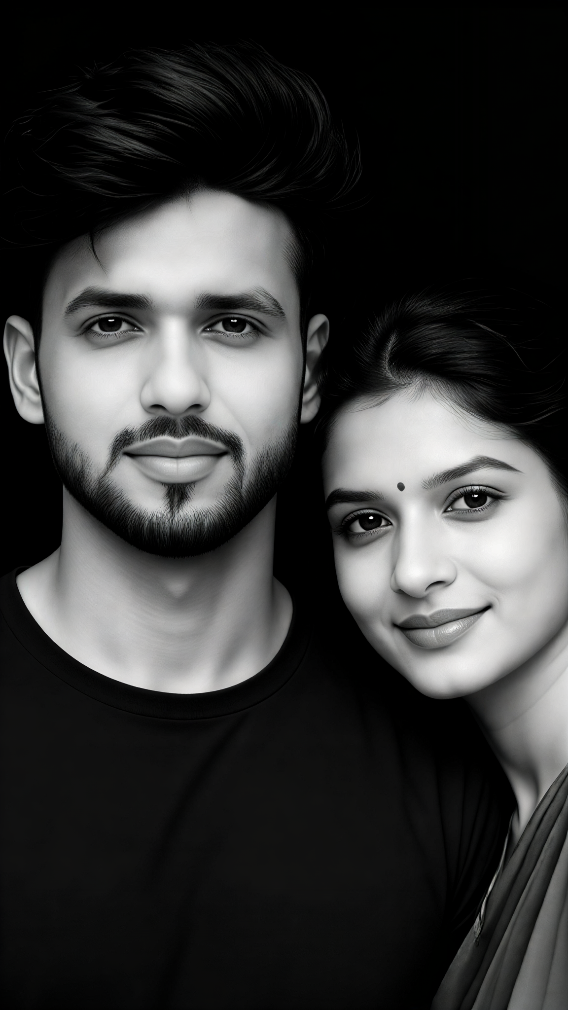black and white photos -couple-16 image