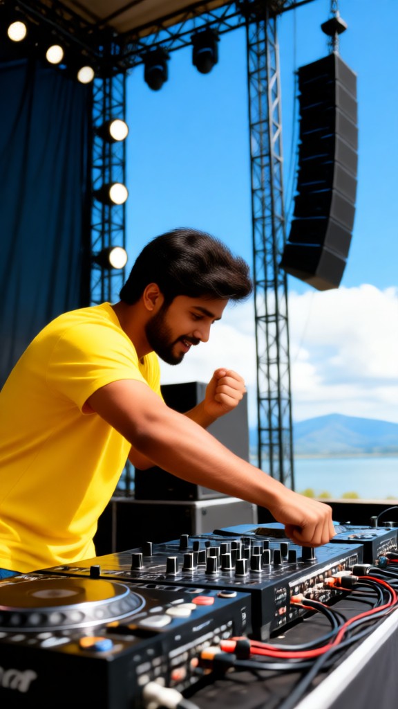 Dynamic DJ mixing image