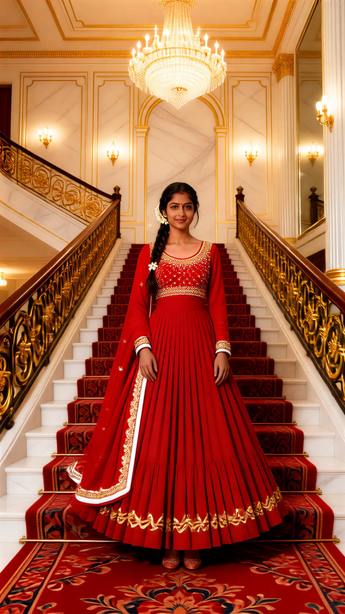 Put on a gorgeous sari image