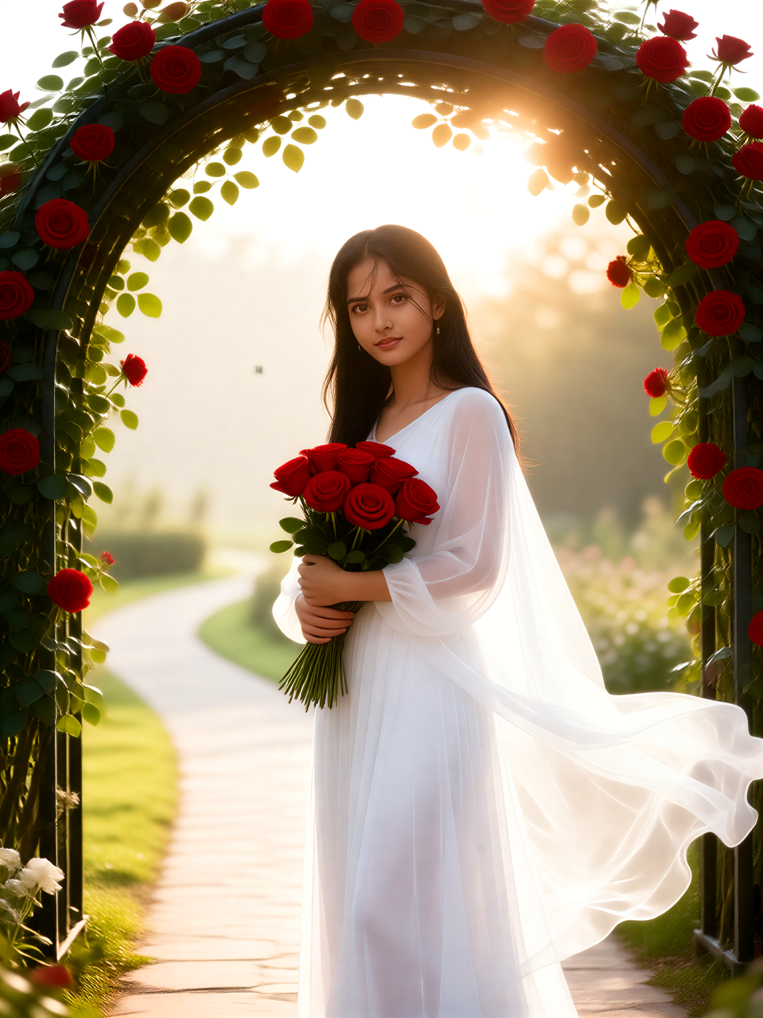 Bridal Rose Dawn image