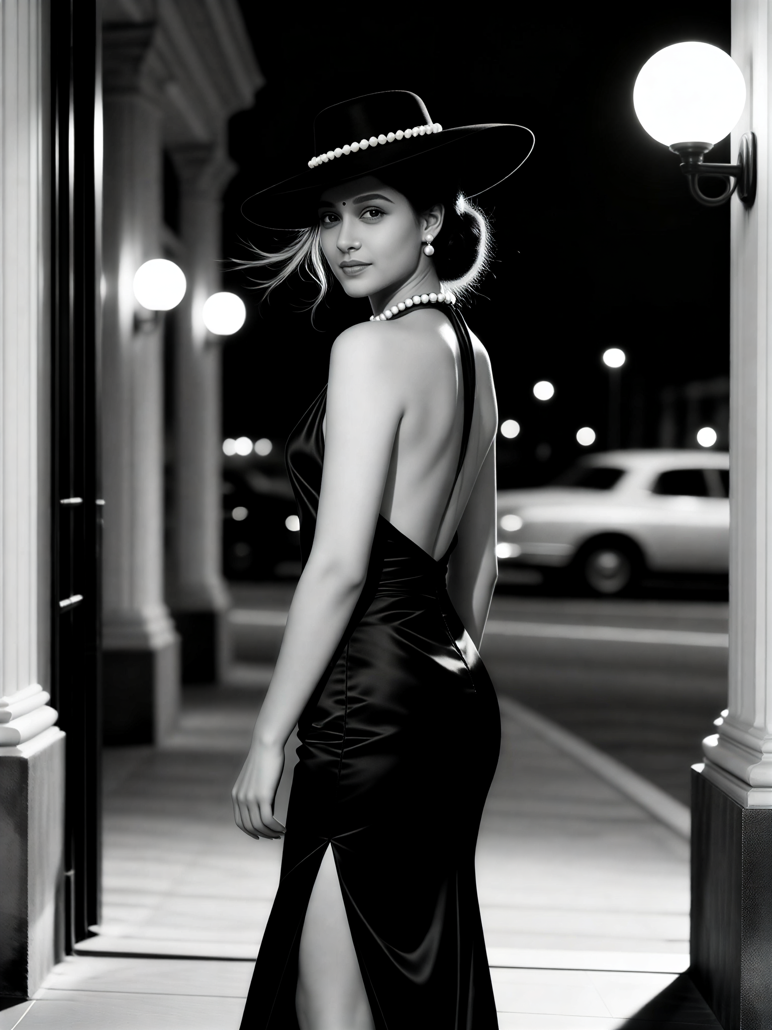 A Glance in the Shadow of Opera Lights image
