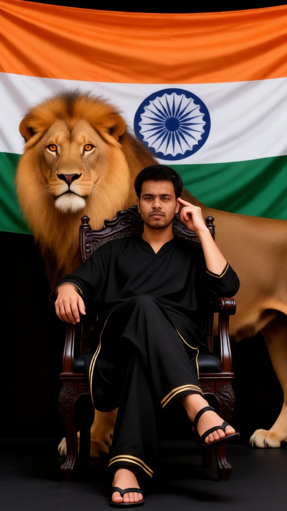Men and Lions image