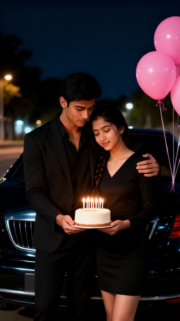 Pink Cake for Couples image