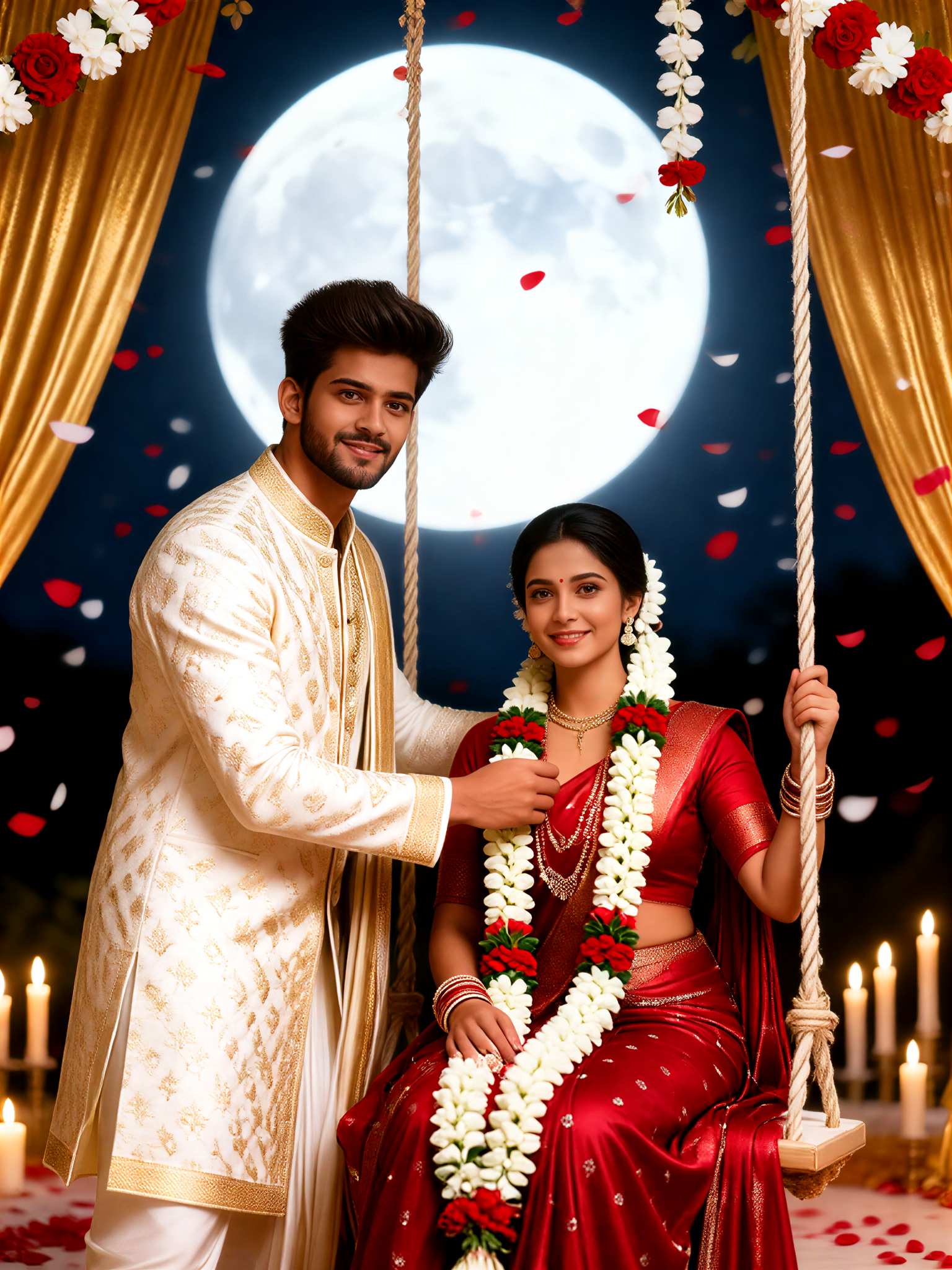 Wedding Under the Moon-27 image