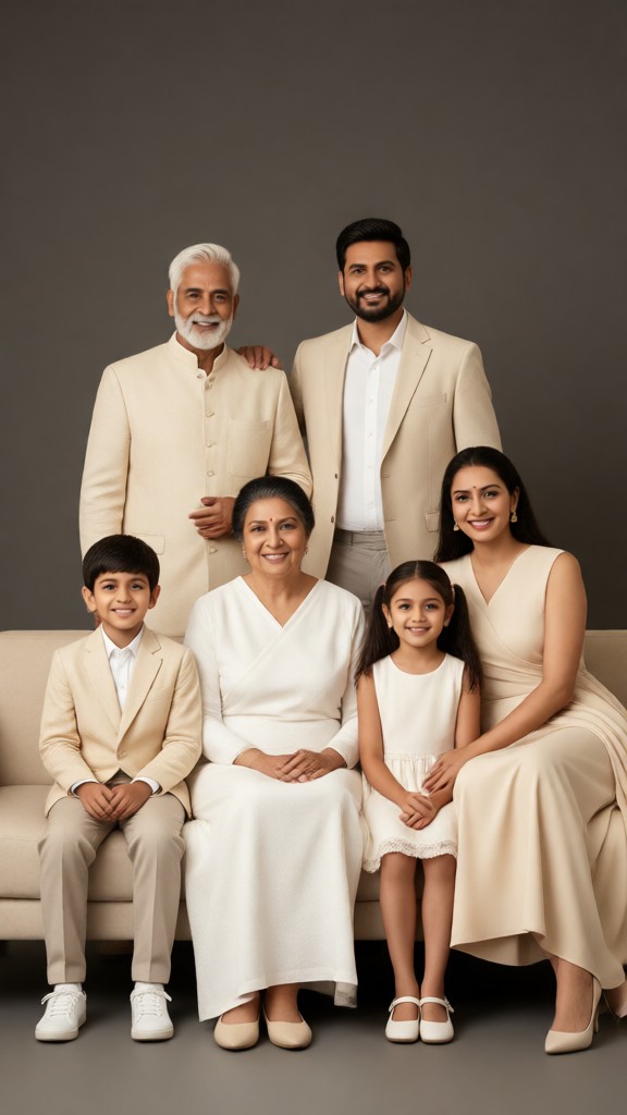 A family of six image