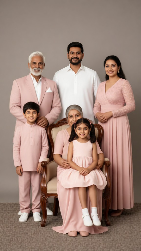 A family of six image