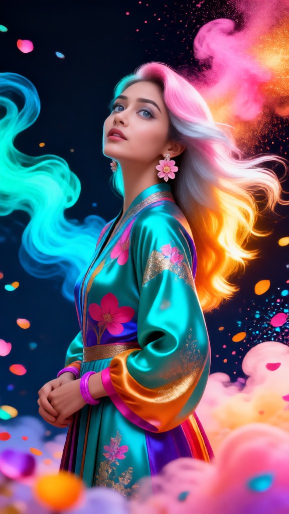 Beautiful Flower Girl image