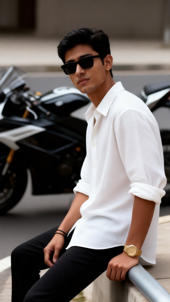 Spirited young guy / Energetic lad image