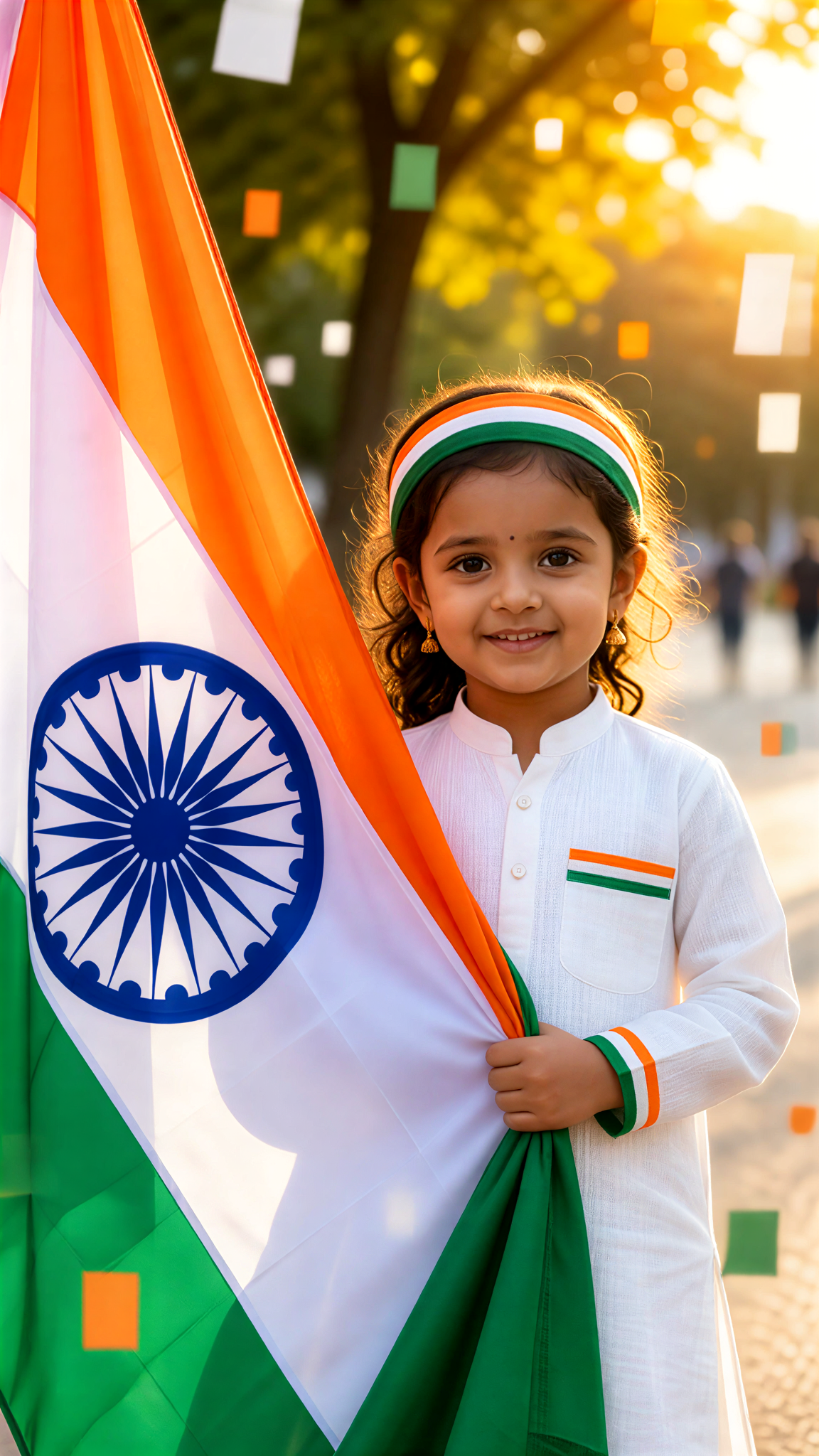 Baby's Independence Day Photoshoot image