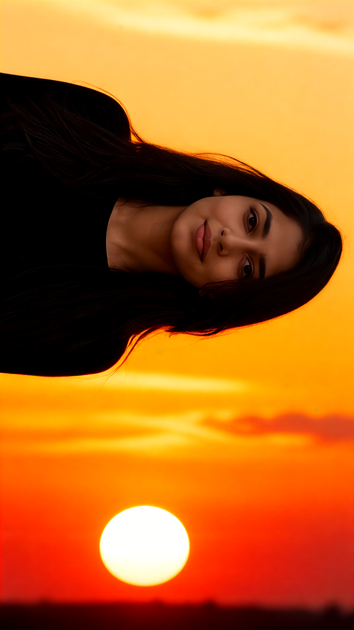 A Glance Back at the Setting Sun image