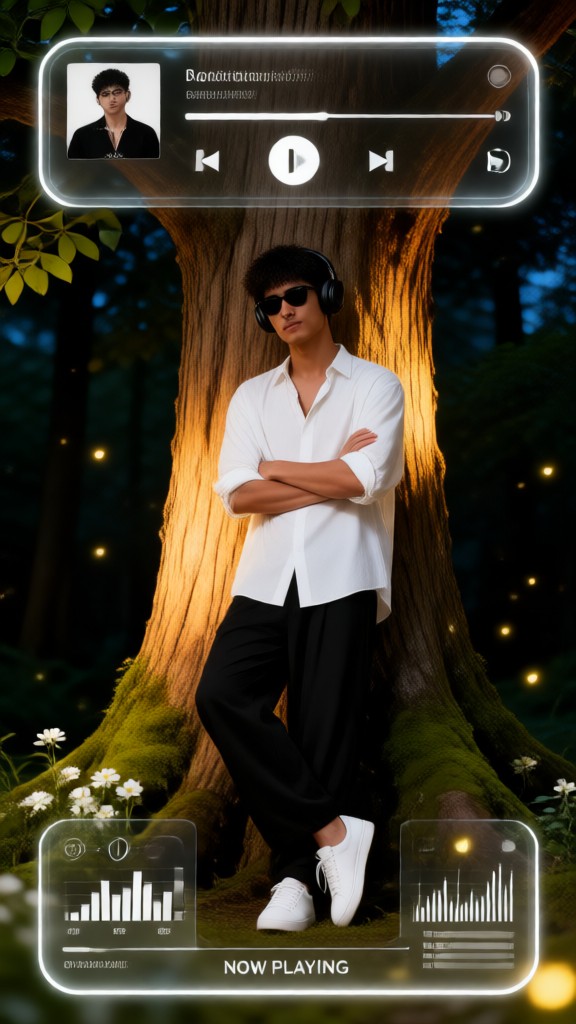 Dreamy Musical Photo Shoot image