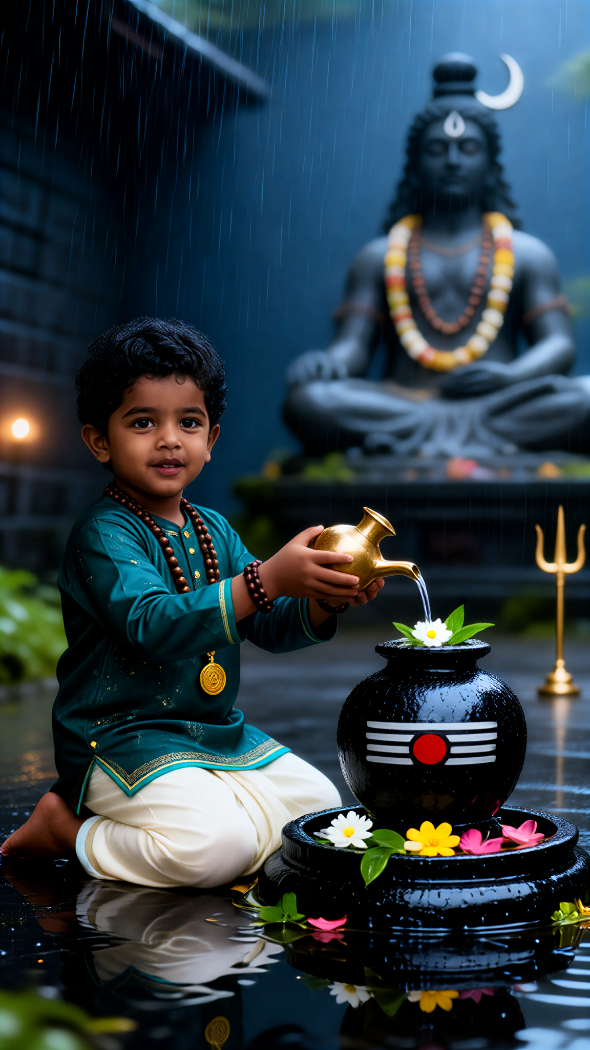 Praying Baby image