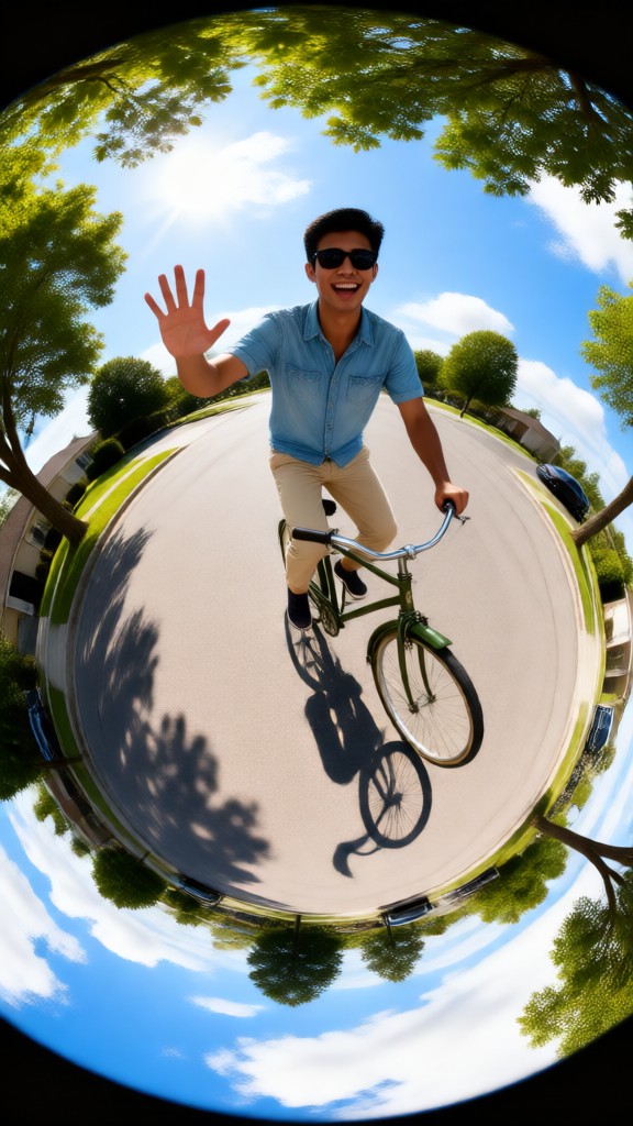 Rotating Mini Planet image