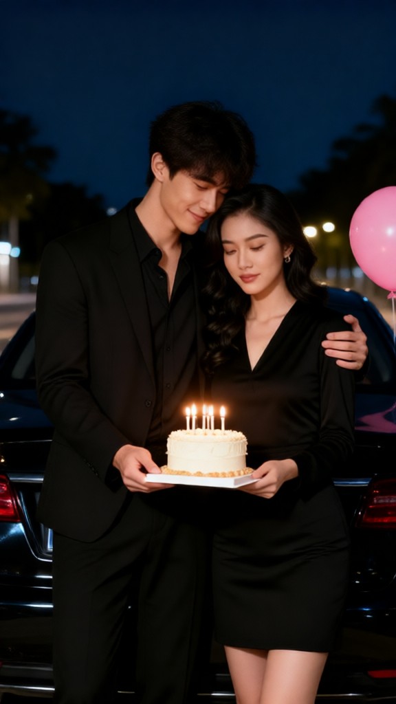 Pink Cake for Couples image