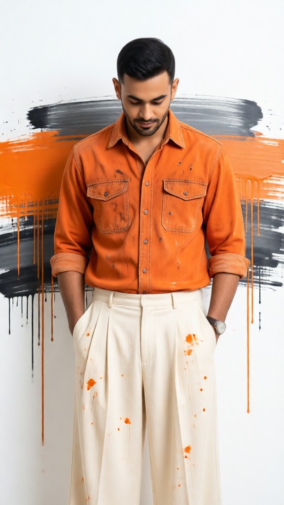 Orange erase effect image