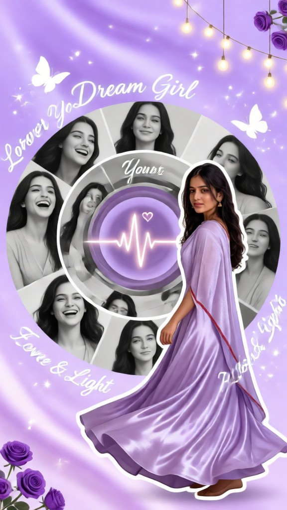 Beautiful Woman Clip Art-02 image