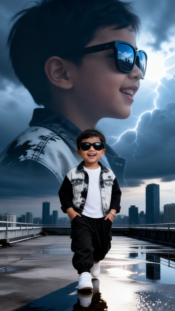 Cool Baby Boy und der Himmel image