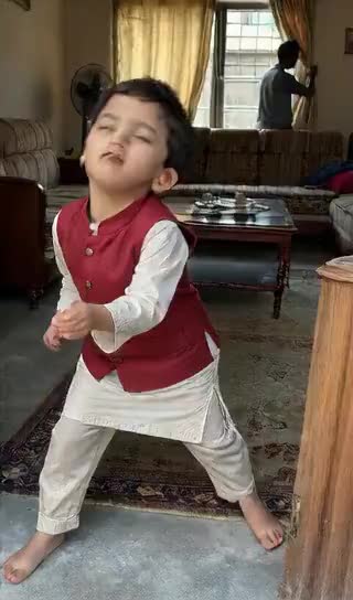 Baby Shaking Legs Dance-B image